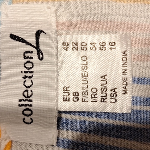 C Womens Collection L Casual Long Sleeve Plus Size Top Size 16 - Picture 3 of 4